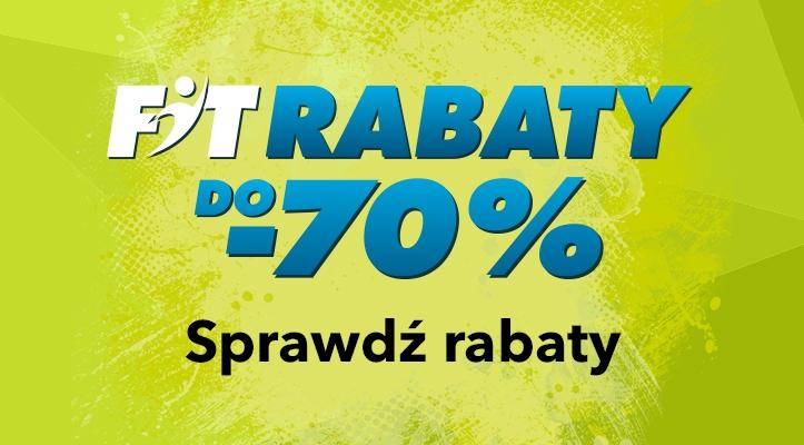 FIT RABATY do -70%: Sprawdź Rabaty