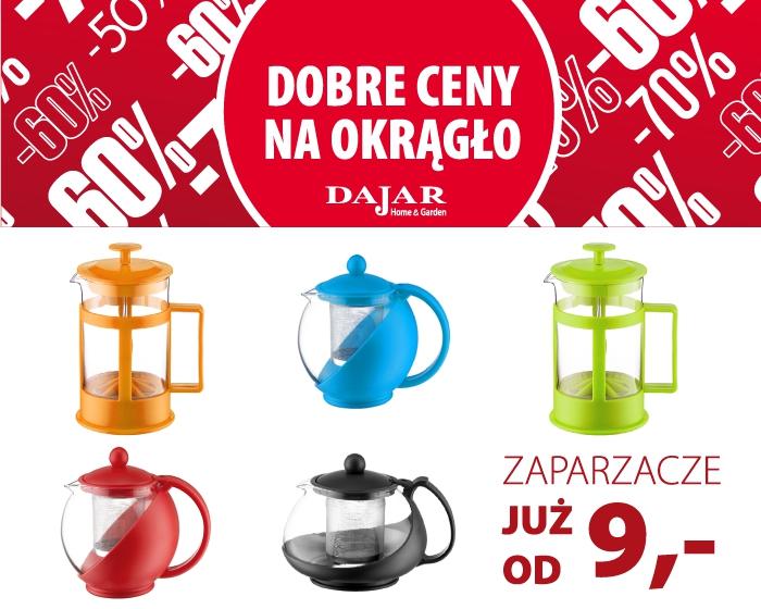 Zaparzacze już od 9zł