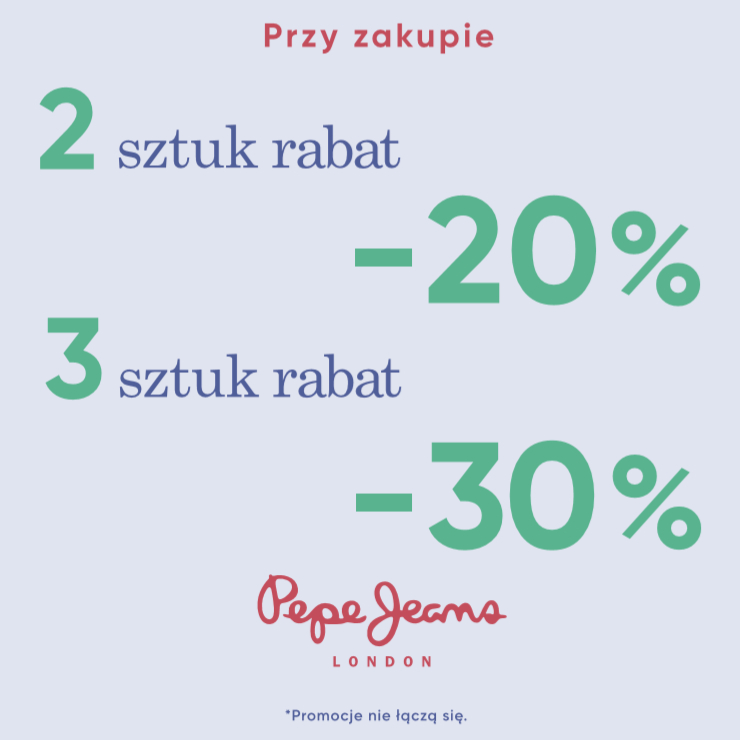 Rabat 20% na kurtki i płaszcze