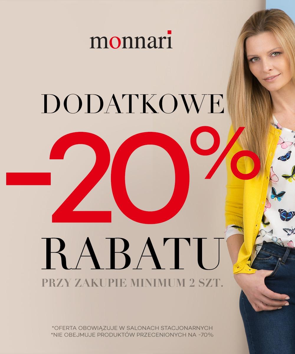 Przy Zakupie Minimum 2 Sztuk Dodatkowe 20% Rabatu - Ptak Outlet