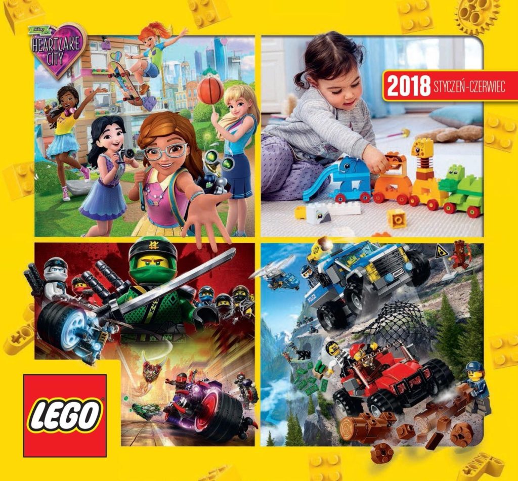 Katalogi LEGO® styczeń-czerwiec 2018 są już dostępne w sklepie Galileo w Ptak Outlet!