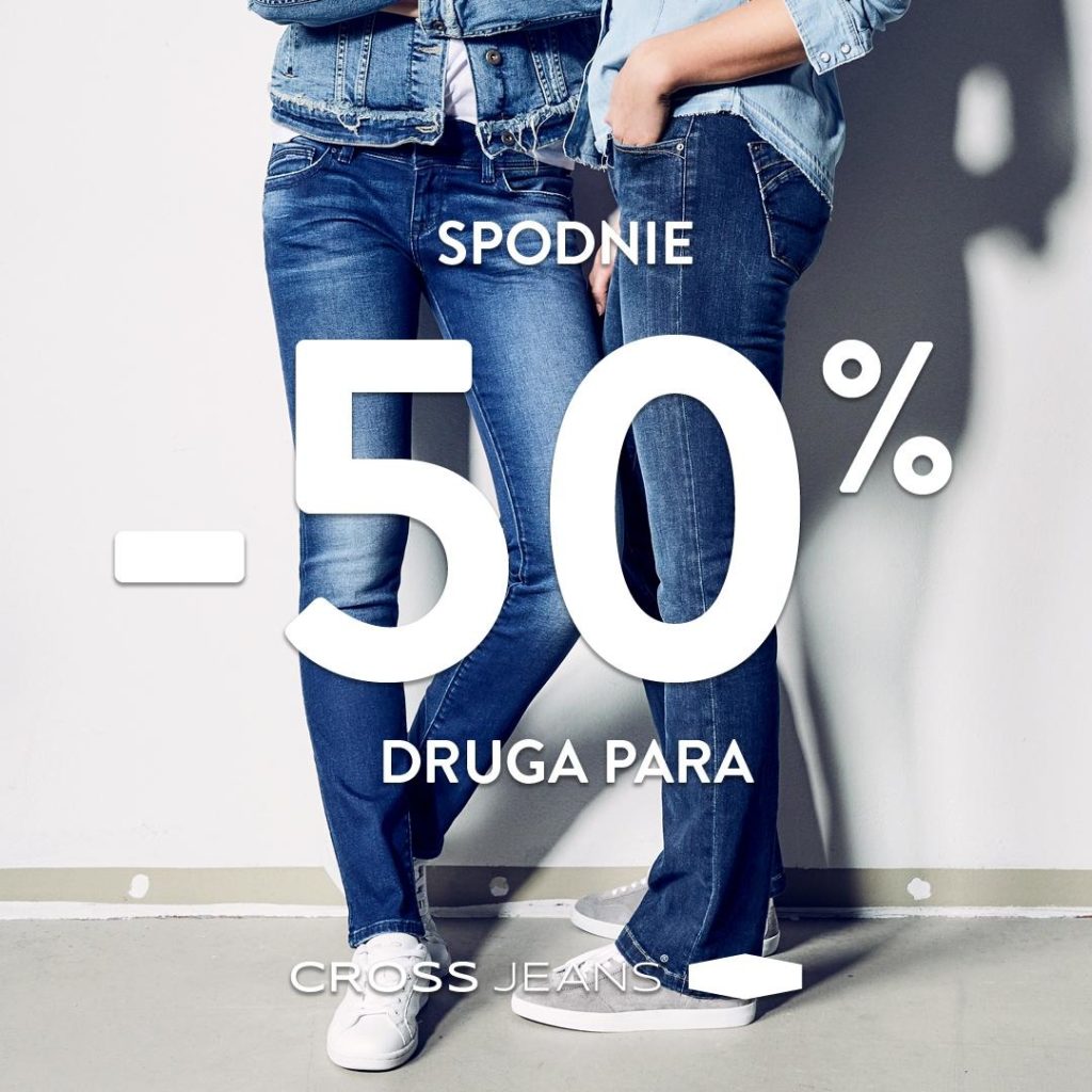 Druga para spodni 50% taniej