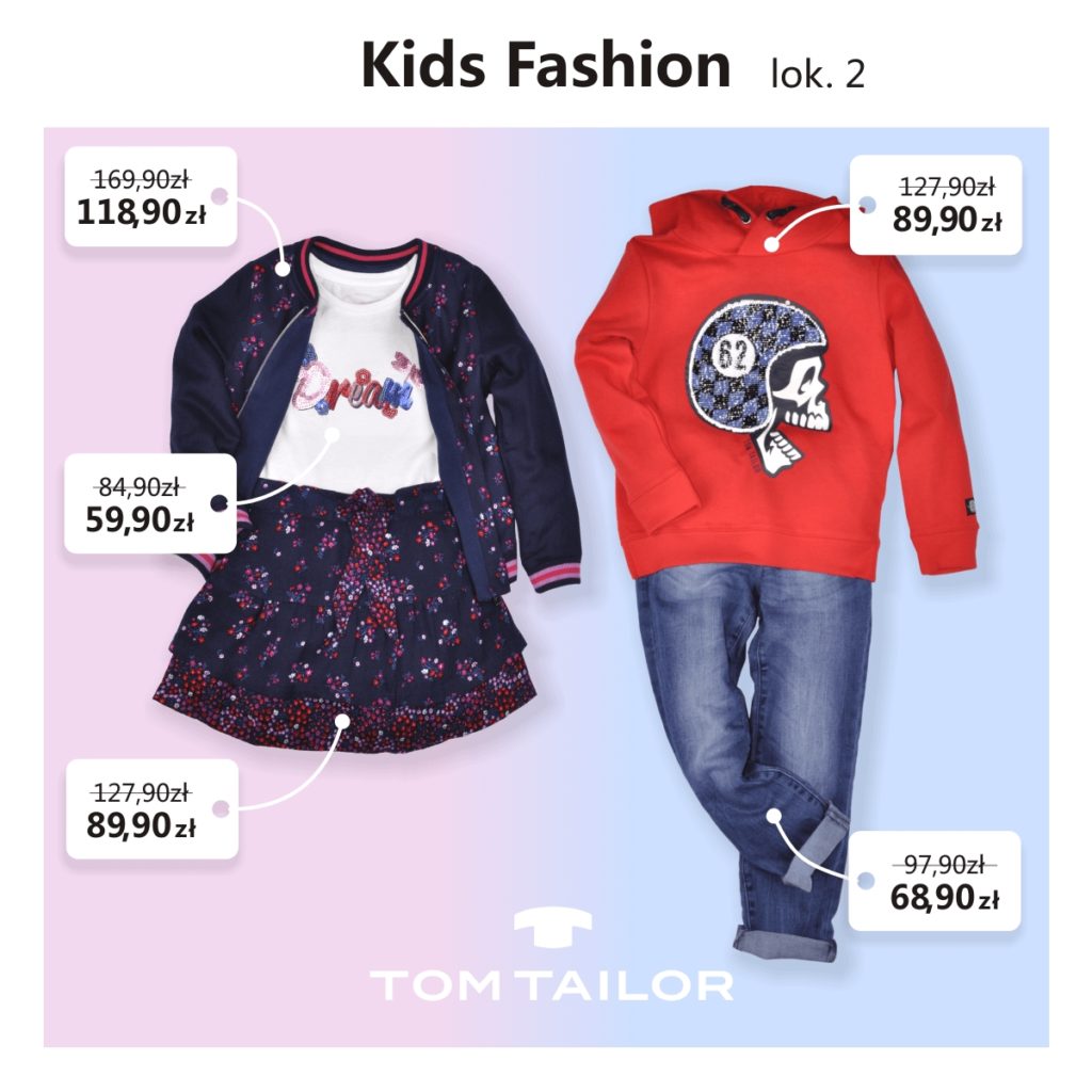 Markowe ubrania dziecięce w super cenach