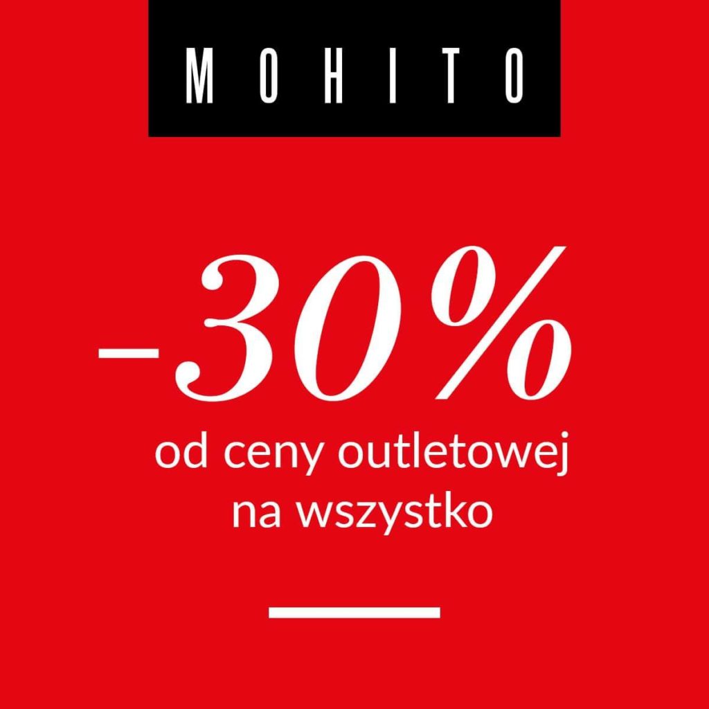 Cały asortyment -30% od cen outletowych