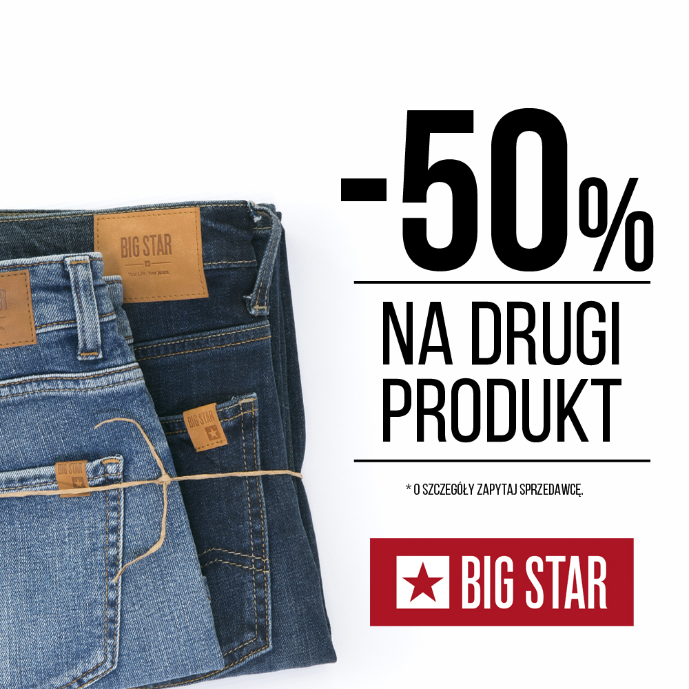 -50% na drugi produkt