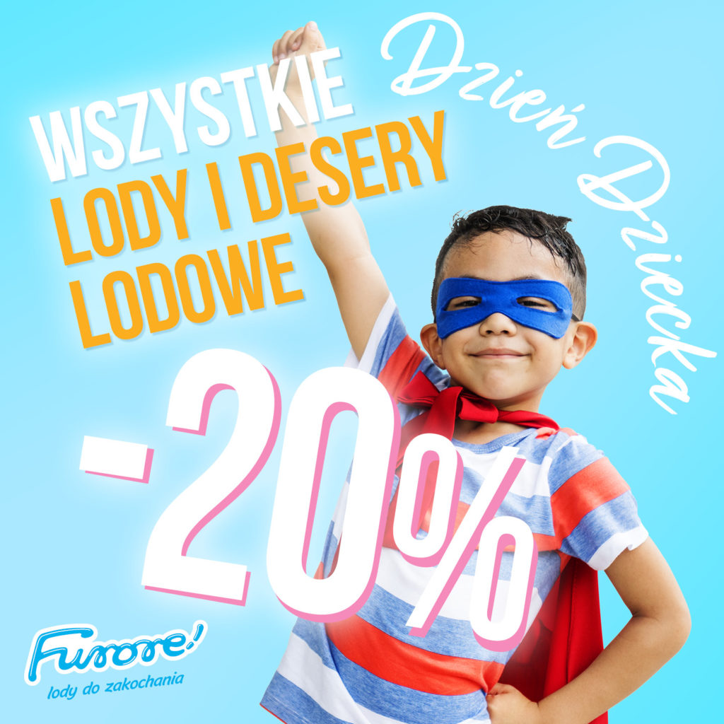 -20% na lody i desery lodowe