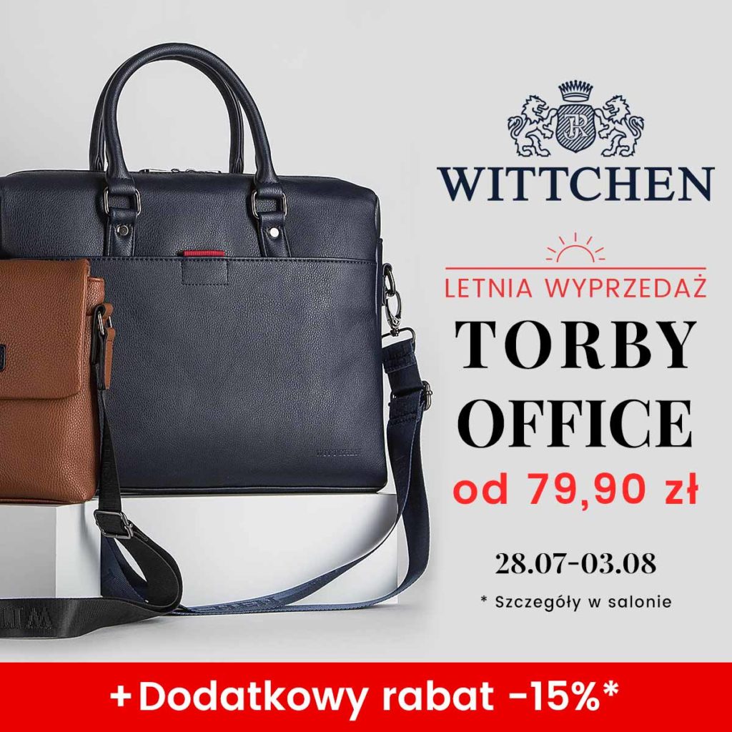 Letnia wyprzedaż na torby Office