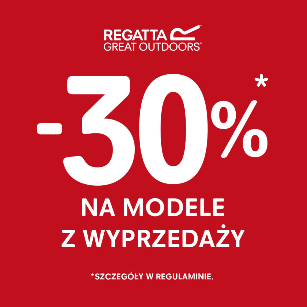 -30% na modele z wyprzedaży.