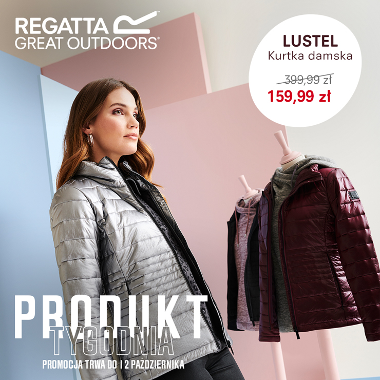 Kurtka damska LUSTEL przeceniona z 399,99 zł na 159,99 zł! 