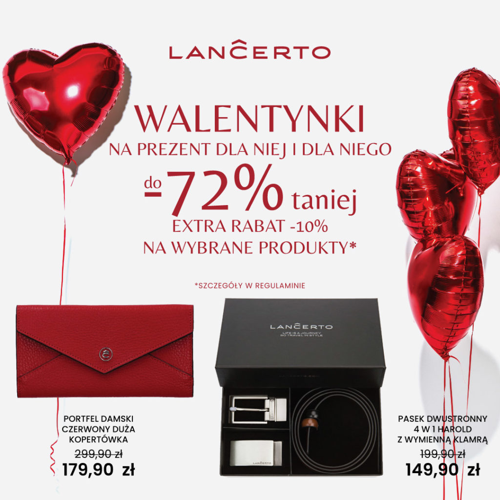 do -72% na wybrane produkty