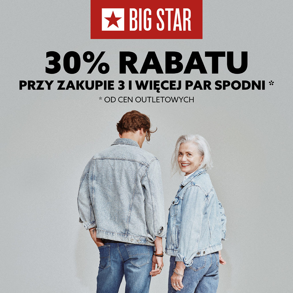 -30% przy zakupie 3 i więcej PAR SPODN