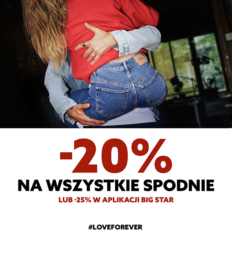 -50% za drugą parę spodni