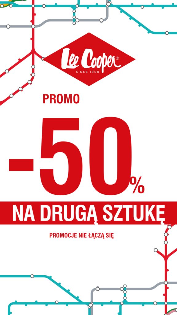 -50% na drugą sztukę