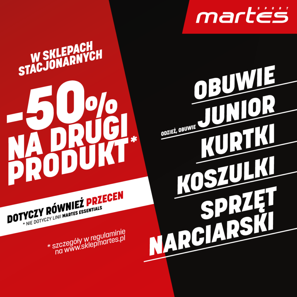 -50% na drugi produkt