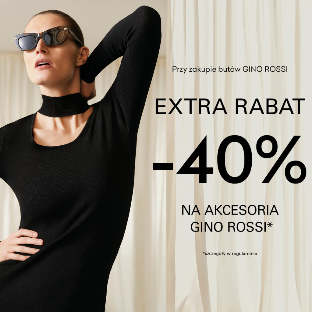 -40% na akcesoria Gino Rossi