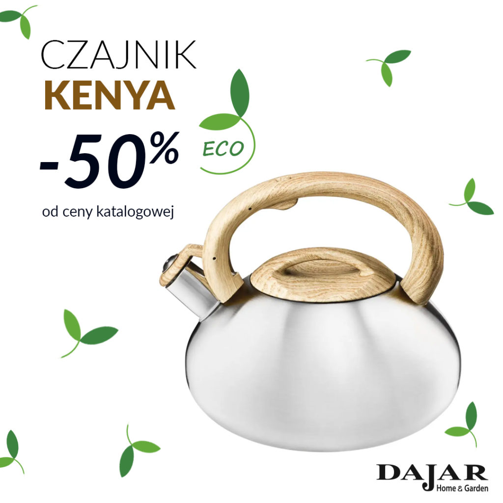 -50% na czajnik Kenya