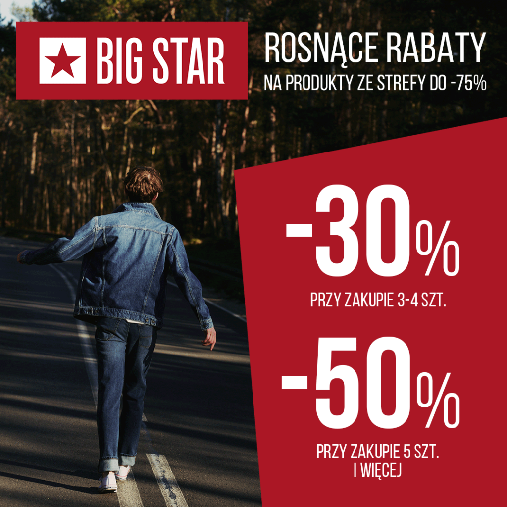 do -50% na zakupy