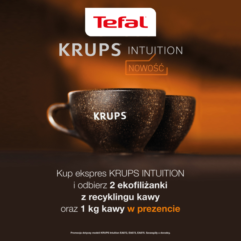 zestaw dwóch filiżanek z recyklingu kawy i 1 kg kawy