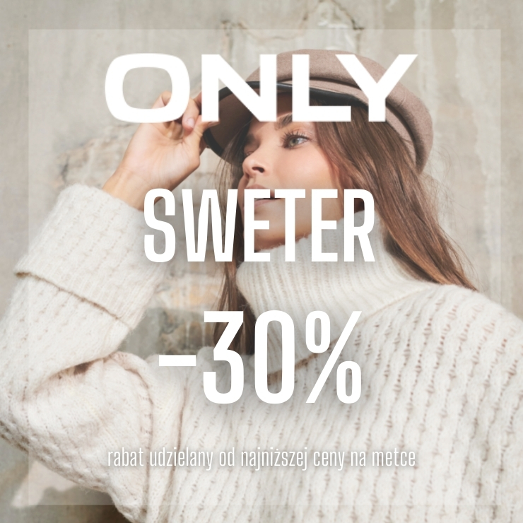 -30% na swetry