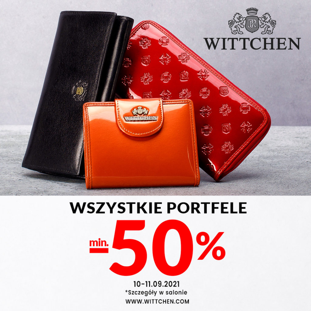 min. -50% na portfele