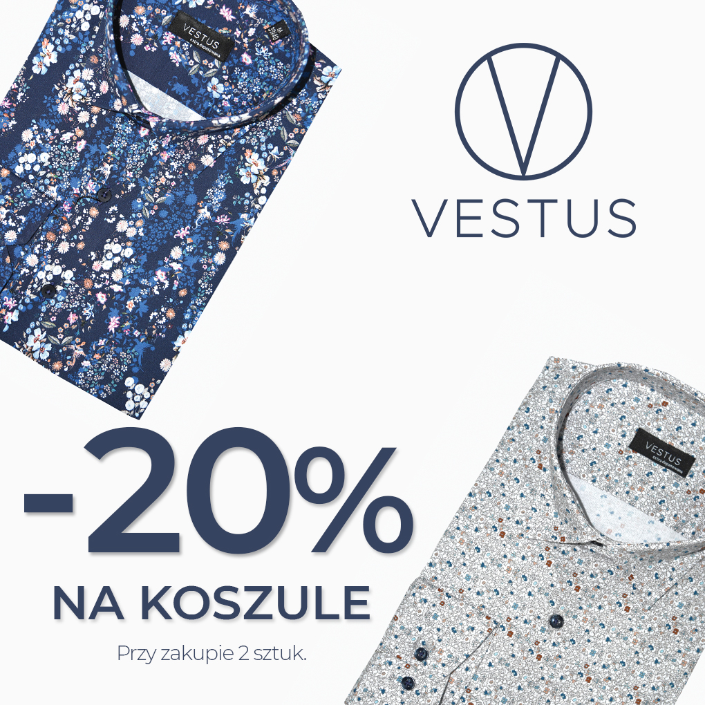 -20% przy zakupie dwóch koszul