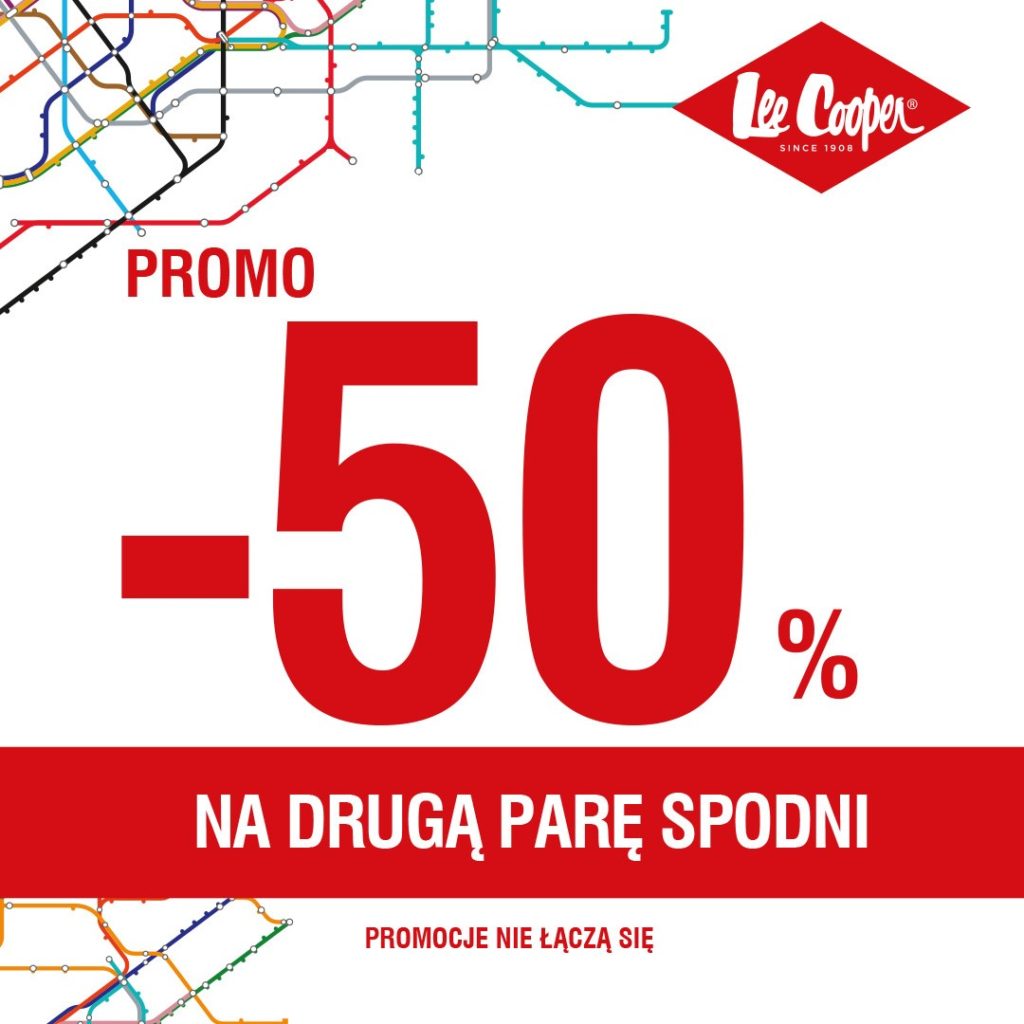 -50% na drugą parę spodni