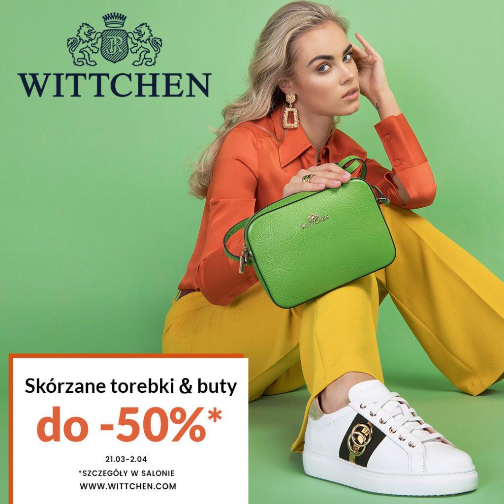 do -50% na skórzane torebki i buty