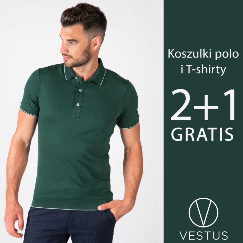 2+1 na t-shirty i koszulki polo