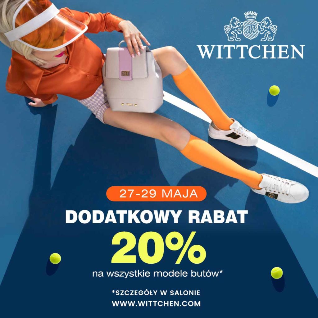 -20% dodatkowego rabatu na wszystkie modele butów