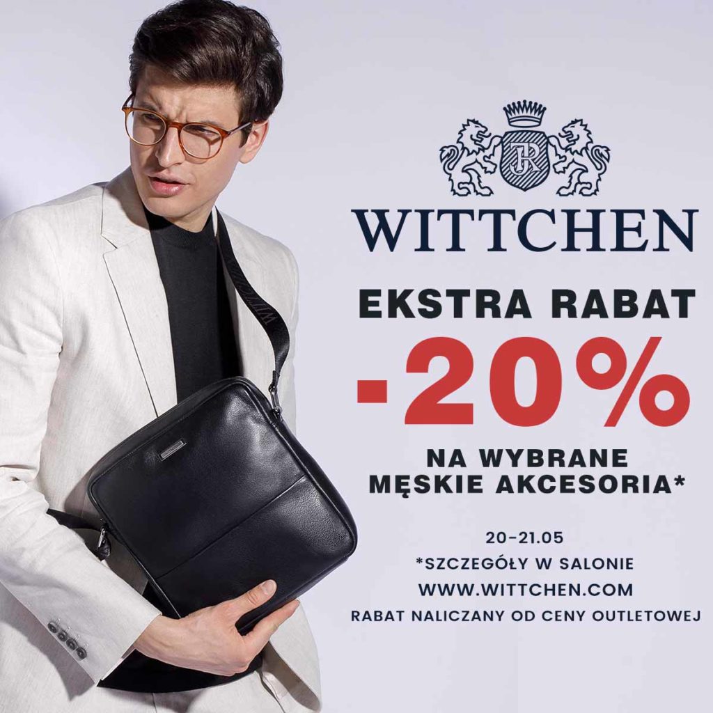 -20% na na paski, teczki, torby i listonoszki męskie