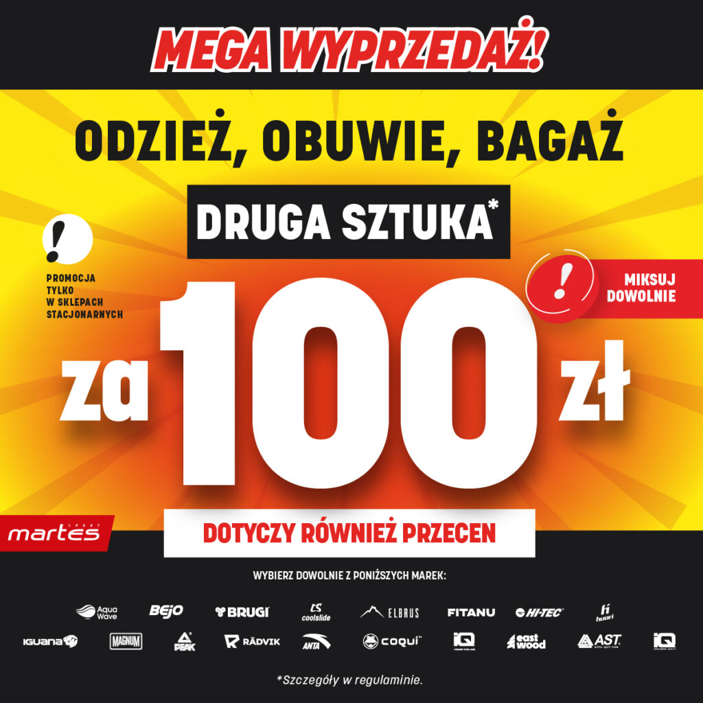 DRUGA SZTUKA ZA 100ZŁ