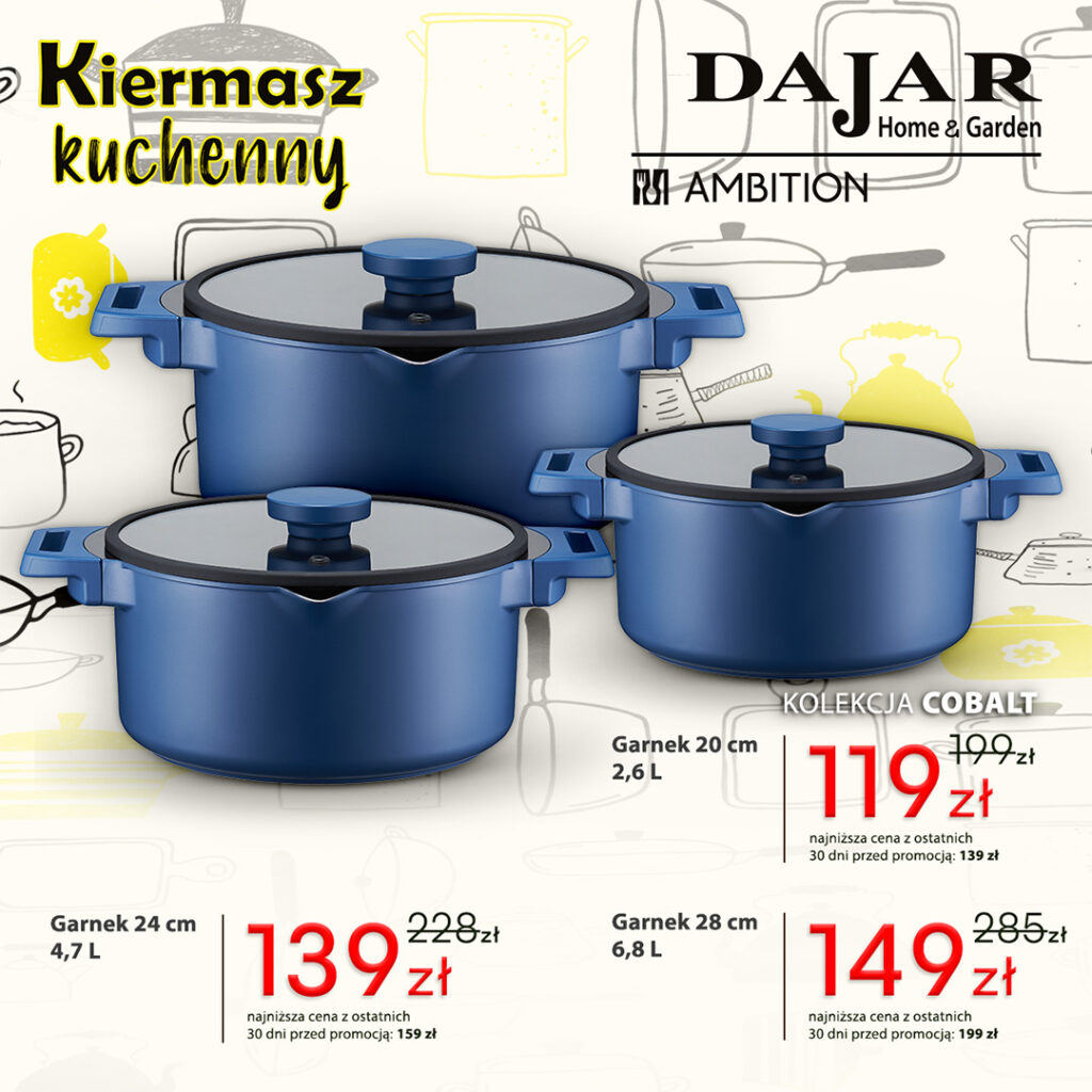 Garnek 28cm 6,8l za&nbsp;149zł