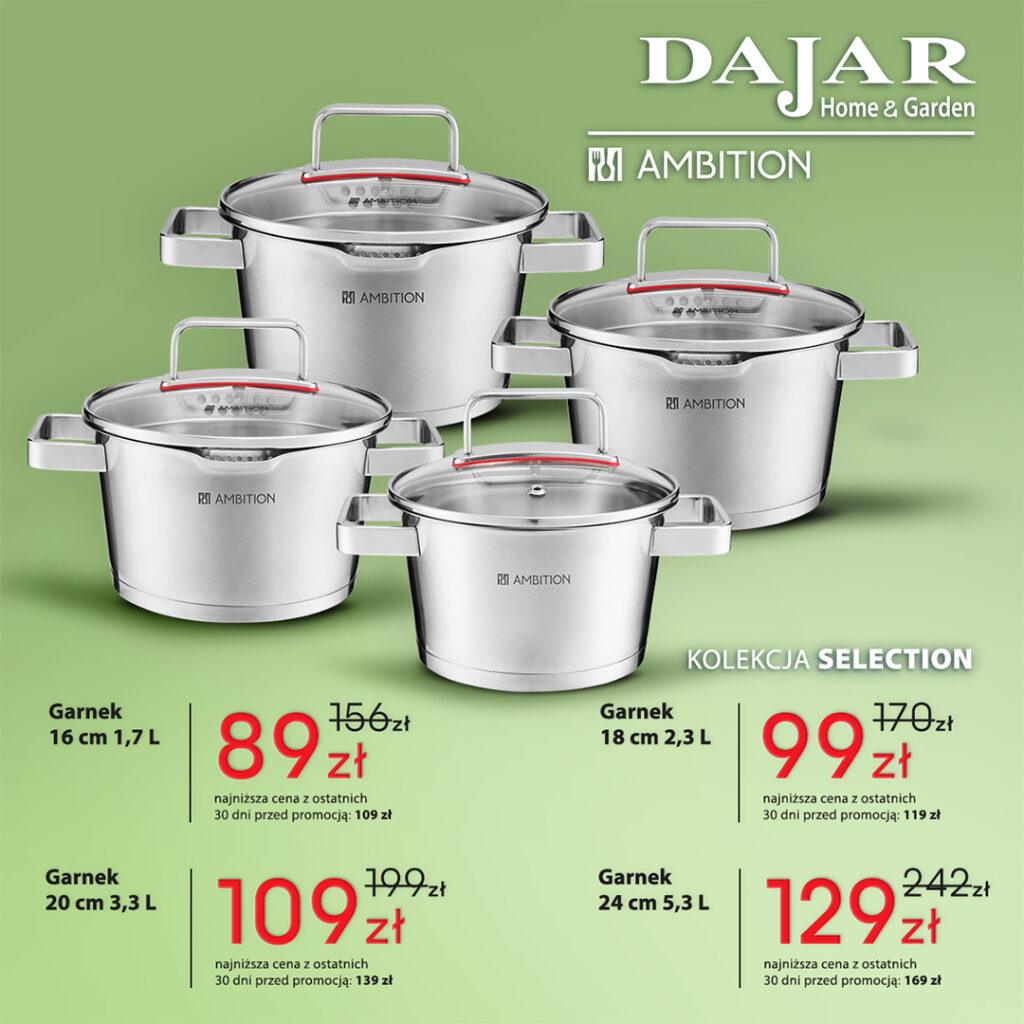 Garnek 24cm 5,3l za&nbsp;129zł