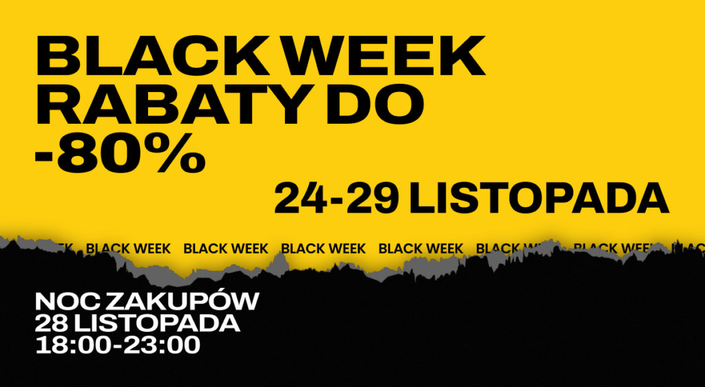 Black Week 24-29 listopada!