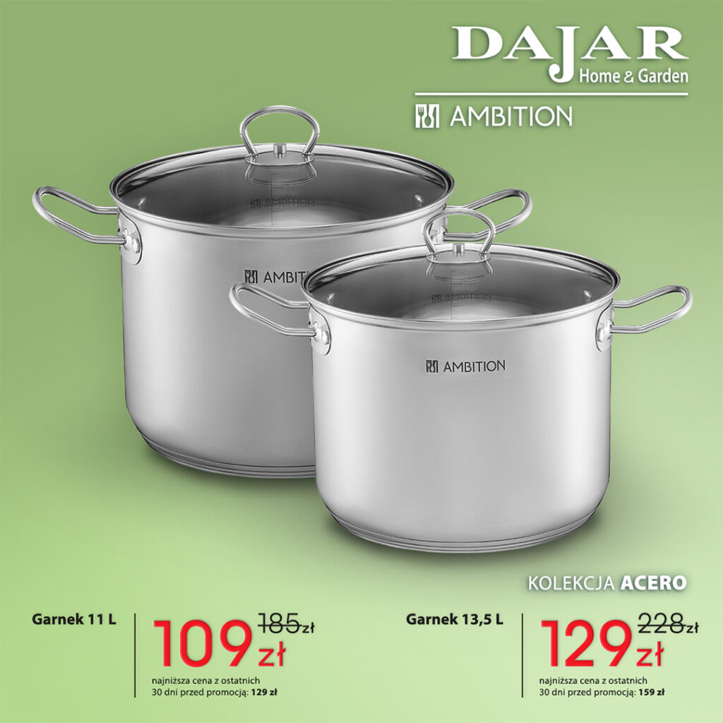 Garnek 13,5l za&nbsp;129zł