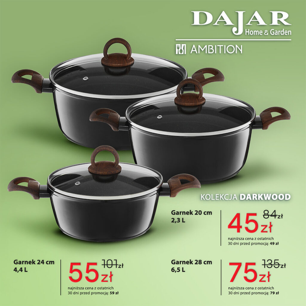 Garnek 28cm 6,5l za&nbsp;75zł